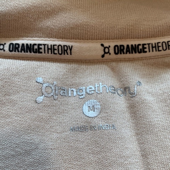 Orangetheory Cream Half-Zip Pullover - Picture 3 of 7